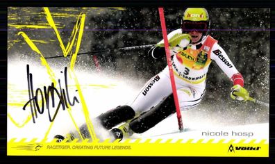 Nicole Hosp Autogrammkarte Original Signiert Ski Alpine + A15072