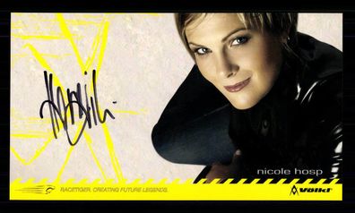 Nicole Hosp Autogrammkarte Original Signiert + A15071 + G 9560