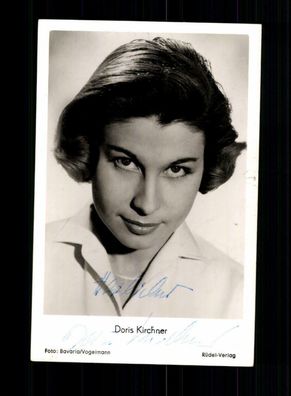 Doris Kirchner Rüdel Autogrammkarte Original Signiert + F 4622