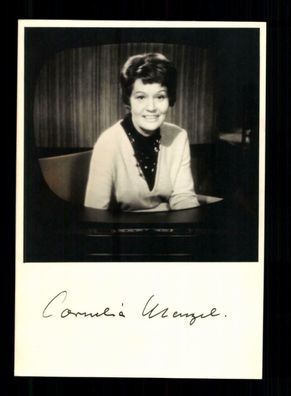 Cornelia Menzel Autogrammkarte Original Signiert + F 4891