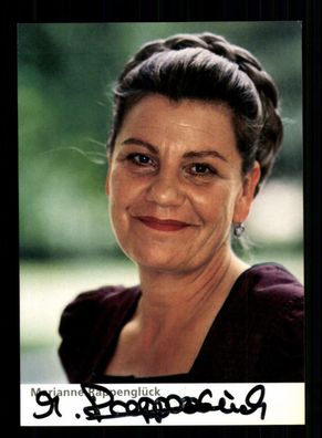 Marianne Rappenglück Autogrammkarte Original Signiert + F 3011