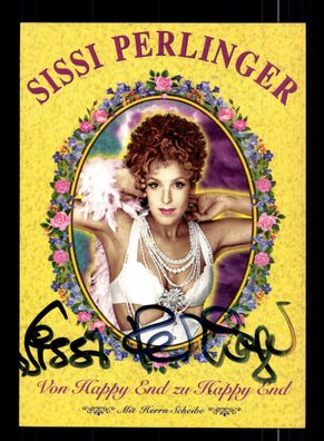 Sissi Perlinger Autogrammkarte Original Signiert + F 3015