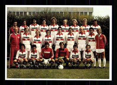 VFB Stuttgart Super Mannschaftskarte 1978-79