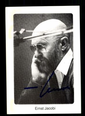 Ernst Jacobi Autogrammkarte Original Signiert + F 3219