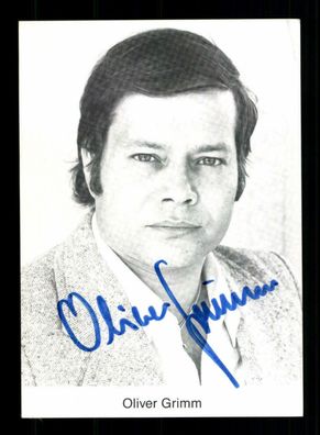 Oliver Grimm Autogrammkarte Original Signiert + F 3936