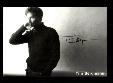 Tim Bergmann Autogrammkarte Original Signiert + F 4317