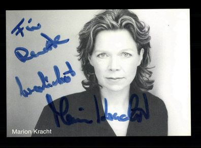 Marion Kracht Autogrammkarte Original Signiert + F 4332