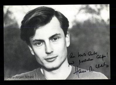 Hans Jürgen Schatz Autogrammkarte Original Signiert + F 4406