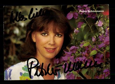 Petra Schürmann Autogrammkarte Original Signiert + F 4430