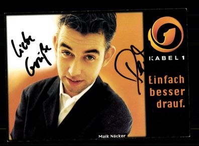 Maik Nöcker KABEL 1 Autogrammkarte Original Signiert + F 4436