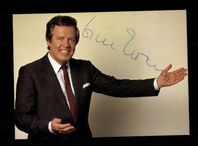 Wim Thoelke Autogrammkarte Original Signiert + F 4443