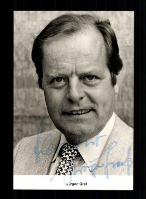 Jürgen Graf Autogrammkarte Original Signiert + F 4792