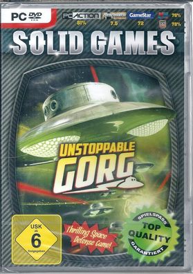 Solid Games - Unstoppable Gorg (2013) PC-Spiel, Windows XP SP3 / Vista / 7 / 8