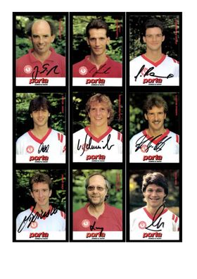 Autogrammkartensatz Fortuna Köln 1994-95 21 Karten Original Signiert(803)
