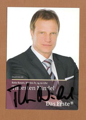 Thorsten Nindel ( dt. Schauspieler - Rote Rosen ) - persönlich signiert