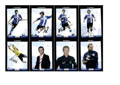 Autogrammkartensatz Arminia Bielefeld 2007-08 29 Karten Original Sign(1999)