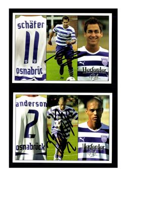 Autogrammkartensatz VFL Osnabrück 2008-09 15 Karten Original Sign(2112)