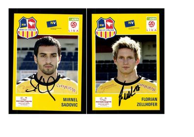Autogrammkartensatz SKNV ST. Pölter 2008-09 4 Karten Original Sign(2778)
