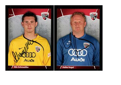 Autogrammkartensatz FC Ingolstadt 2008-09 8 Karten Original Sign(2812)