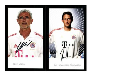 Autogrammkartensatz Bayern München 2011-12 12 Karten Original Sign(2986)