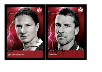 Autogrammkartensatz 1 FC Kaiserslautern 2009-10 6 Karten Original Sign(3355)