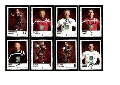 Autogrammkartensatz 1 FC Kaiserslautern 2011-12 22 Karten Original Sign(3372)