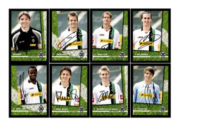 Autogrammkartensatz Borussia Mönchengladbach 2009-10 28 Karten Original(3517)