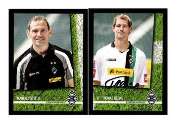 Autogrammkartensatz Borussia Mönchengladbach 2009-10 14 Karten Original(3524)