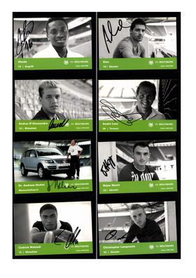 Autogrammkartensatz VFL Wolfsburg 2005-06 36 Karten Original Sign(2023)
