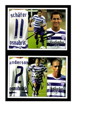 Autogrammkartensatz VFL Osnabrück 2008-09 11 Karten Original Sign(2117)