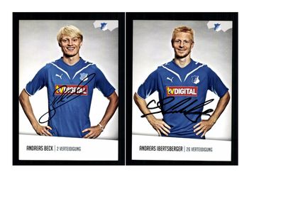 Autogrammkartensatz TSG Hoffenheim 2010-11 16 Karten Original Sign(2162)