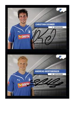 Autogrammkartensatz TSG Hoffenheim 2009-10 3 Karten Original Sign(2174)