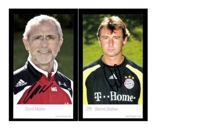 Autogrammkartensatz Bayern München 2007-08 14 Karten Original Sign(2963)