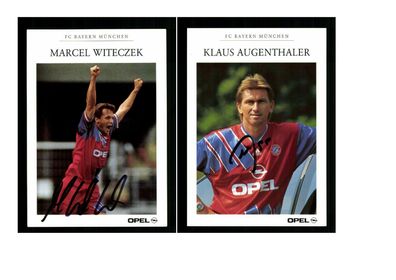 Autogrammkartensatz Bayern München 1994-95 11 Karten Original Sign(3075)