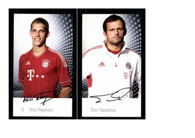 Autogrammkartensatz Bayern München 2011-12 7 Karten (3234)