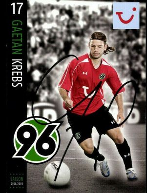 Autogrammkartensatz Hannover 96 2008-09 5 Karten Original Sign.(3592)