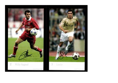 Autogrammkartensatz Bayern München 2005-06 14 Karten (3889)