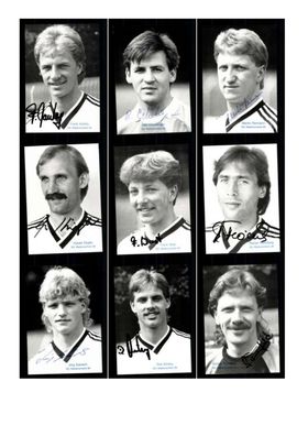 Autogrammkartensatz SG Wattenscheid 09 1988-89 23 Karten Original Signiert(794)
