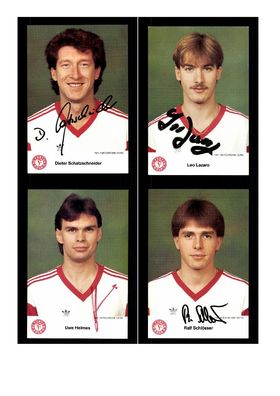 Autogrammkartensatz Fortuna Köln 1986-87 19 Karten Original Signiert(500)