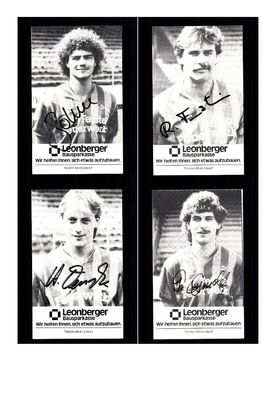 Autogrammkartensatz VFL Osnabrück 1985-86 21 Karten Original Signiert(435)