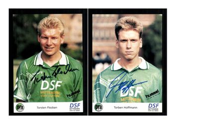 Autogrammkartensatz VFB Lübeck 1995-96 8 Karten Original Sign(2080)