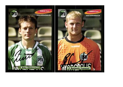 Autogrammkartensatz VFB Lübeck 2006-07 13 Karten Original Sign(2086)