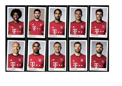 Autogrammkartensatz Bayern München 2015-16 29 Karten (3239)