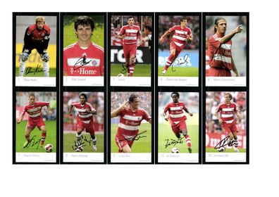 Autogrammkartensatz Bayern München 2007-08 29 Karten (3242)