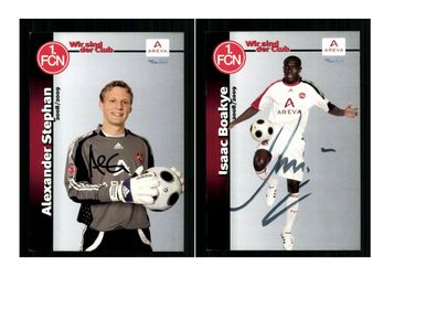 Autogrammkartensatz 1 FC Nürnberg 2008-09 22 Karten Original Sign(3291)