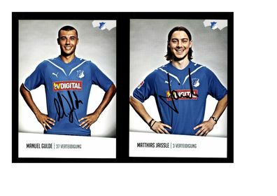 Autogrammkartensatz TSG Hoffenheim 2010-11 15 Karten Original Sign(3763)