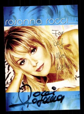 Rosanna Rocci Autogrammkarte Original Signiert ## BC 92098