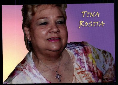Tina Rosita Autogrammkarte Original Signiert ## BC 54615