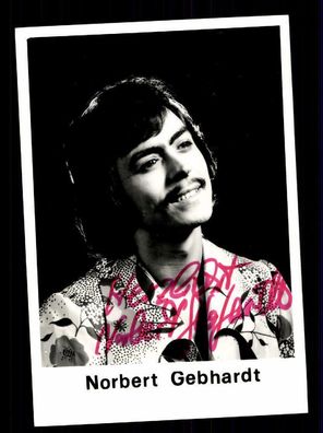 Norbert Gebhardt Autogrammkarte Original Signiert ## BC 44140
