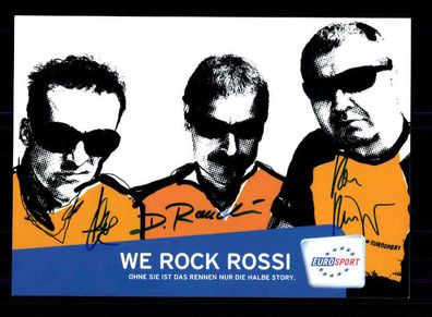 We Rock Rossi Eurosport Autogrammkarte Original Signiert # BC 100312